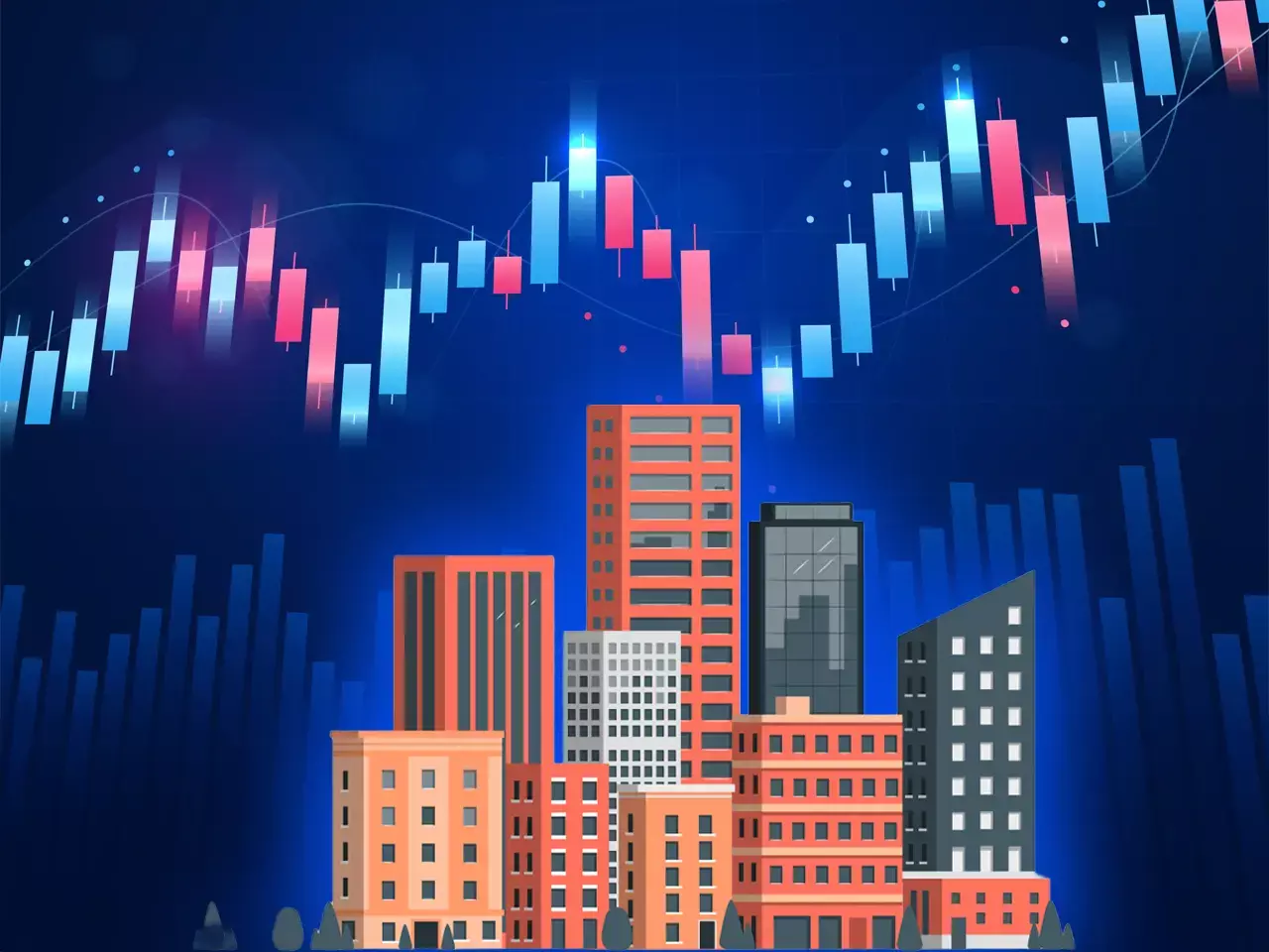 market value of the top three companies increased by rs 5,855 crore