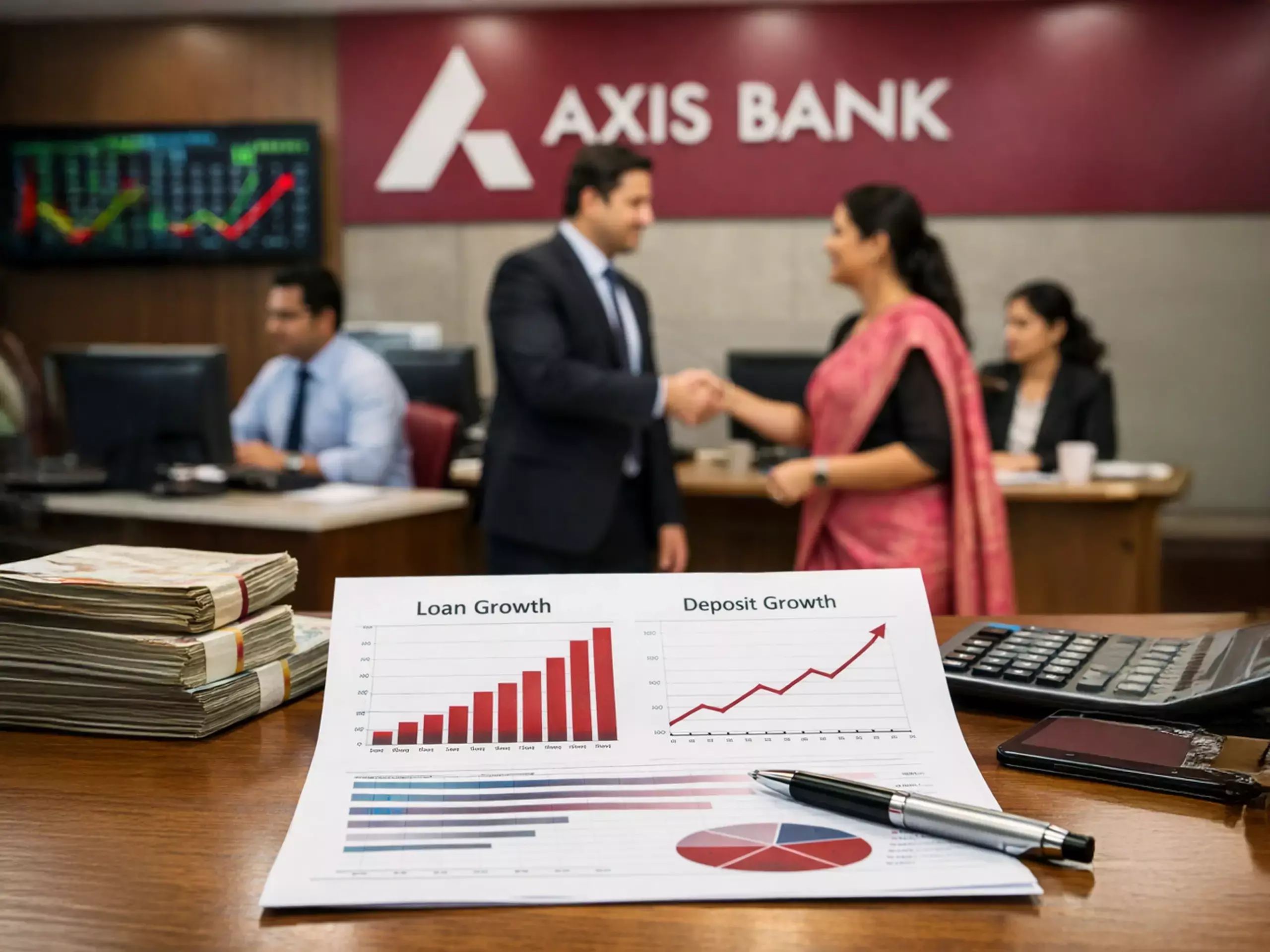 വായ്പകളിലും നിക്ഷേപങ്ങളിലും മികച്ച വളര്ച്ചയുമായി ആക്സിസ് ബാങ്ക് വായ്പകളിലും നിക്ഷേപങ്ങളിലും മികച്ച വളര്ച്ചയുമായി ആക്സിസ് ബാങ്ക്
