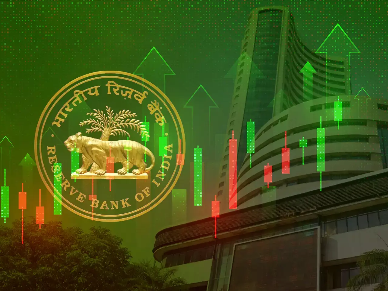 rbi policy, sensex and nifty recover from the crash