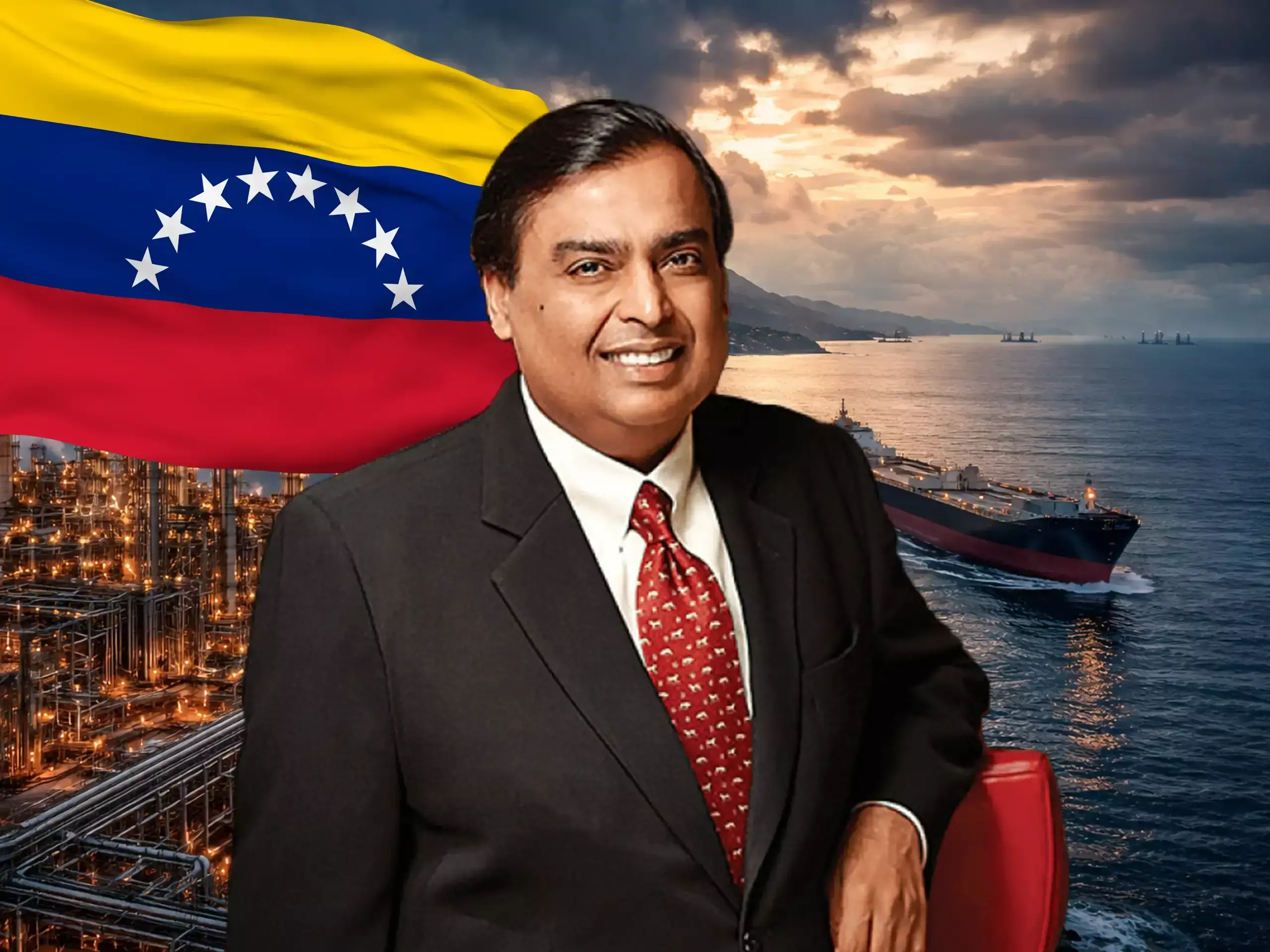 റഷ്യ പുറത്ത്, അംബാനിക്ക് ഇനി വെനിസ്വേലൻ എണ്ണ , ഓഹരി ഉടമകൾക്ക് നേട്ടമാകുമോ? റഷ്യ പുറത്ത്, അംബാനിക്ക് ഇനി വെനിസ്വേലൻ എണ്ണ , ഓഹരി ഉടമകൾക്ക് നേട്ടമാകുമോ?