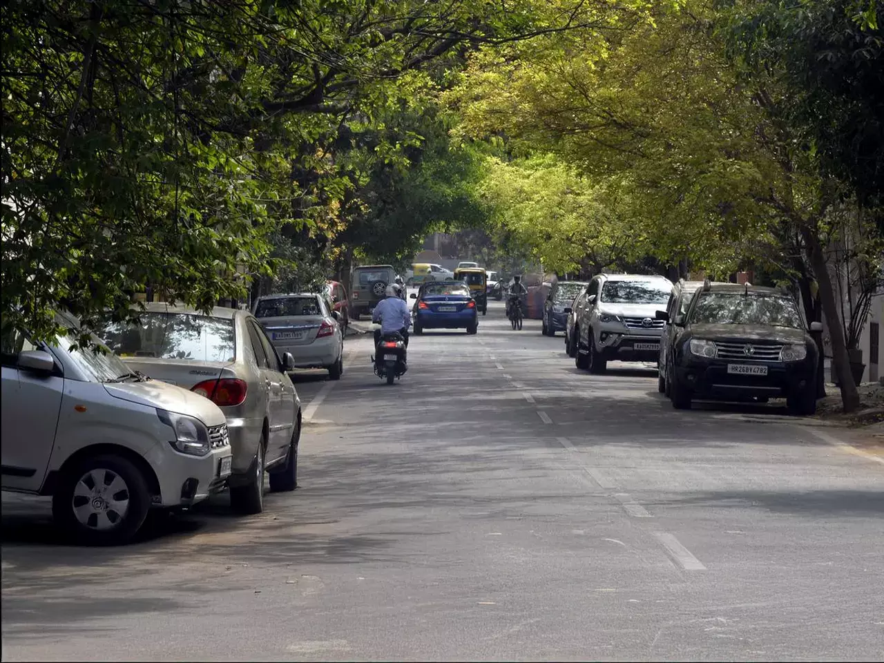 no more parking on the roadside in bengaluru