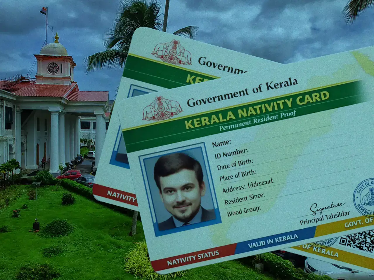 know the conditions of kerala nativity card