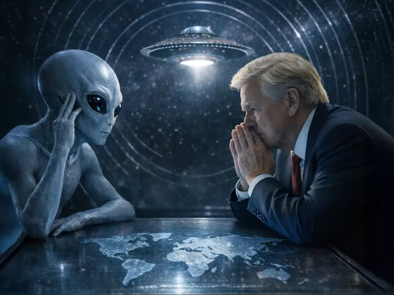 are there really aliens, trump to release files