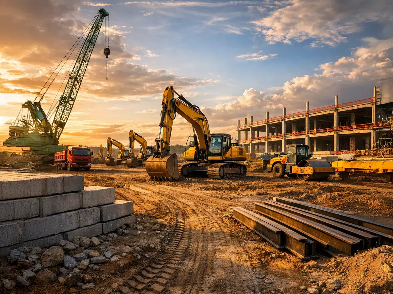 infrastructure development sector slows down, report says