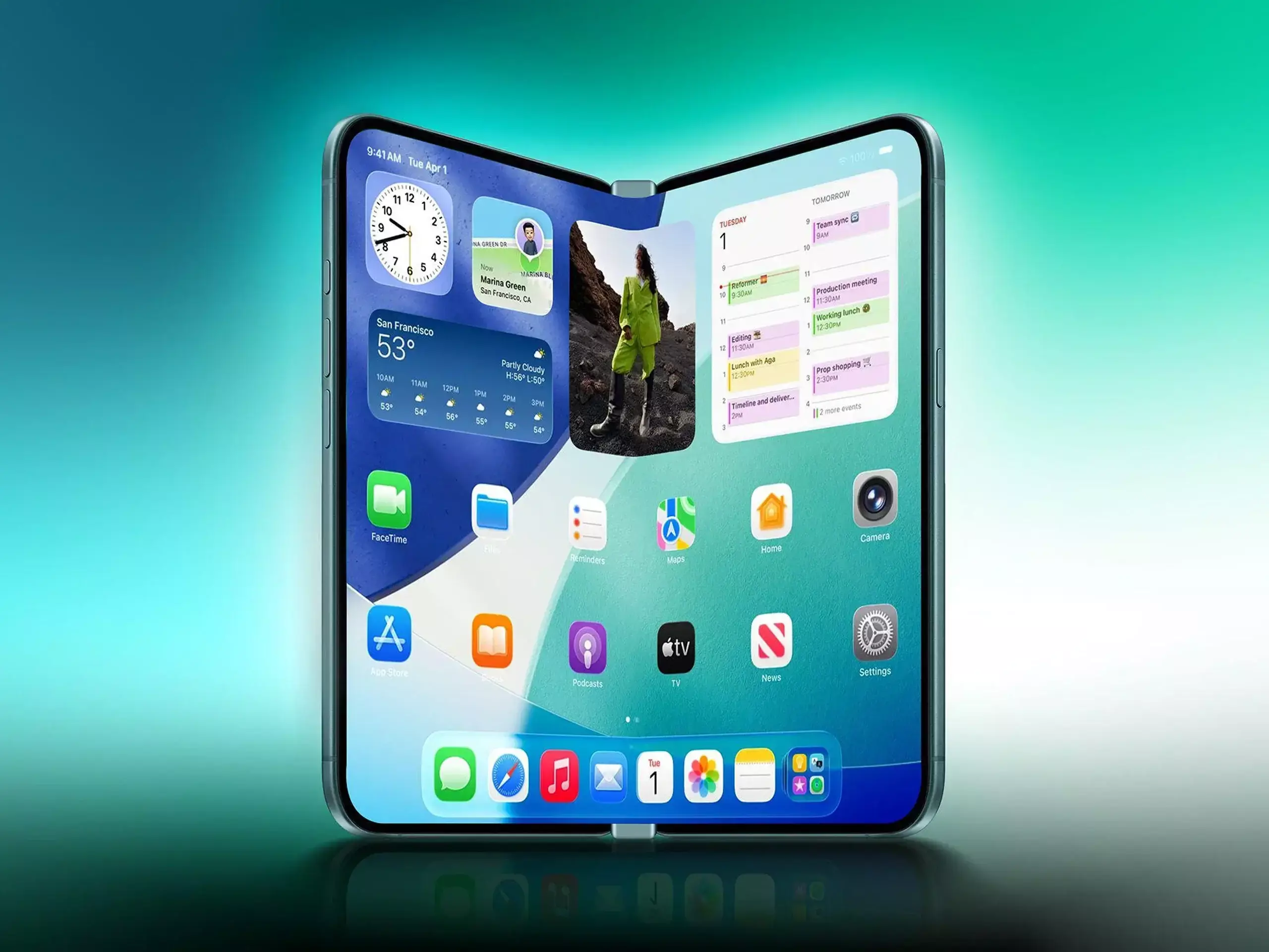 Foldable Iphone-2026 സംപ്തംബറിൽ ആദ്യ ഫോൾഡബിൾ ഐഫോൺ എത്തും Foldable Iphone-2026 സംപ്തംബറിൽ ആദ്യ ഫോൾഡബിൾ ഐഫോൺ എത്തും