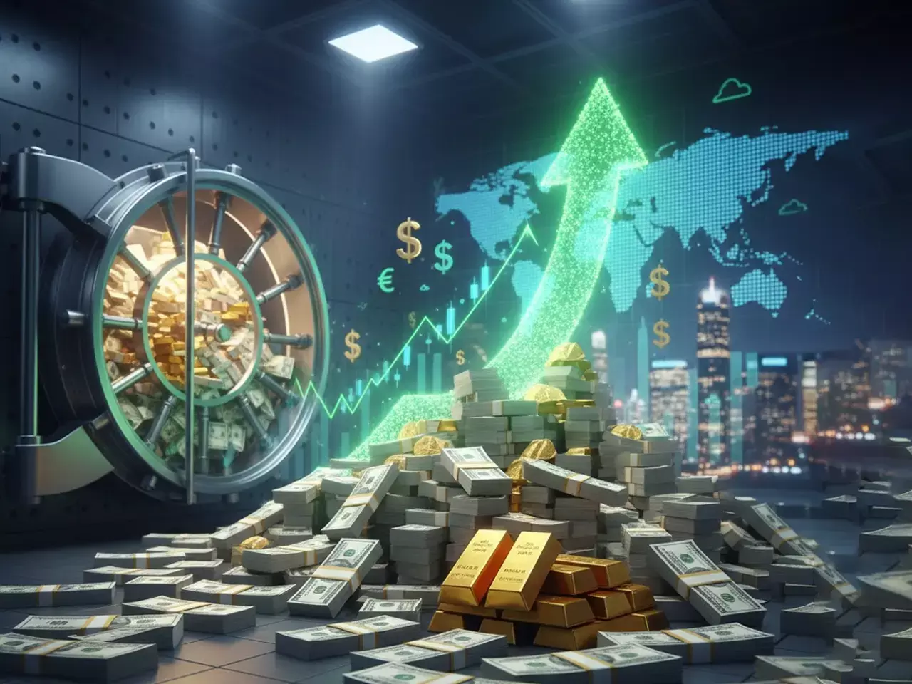 foreign exchange reserves at an all-time high foreign exchange reserves at an all-time high