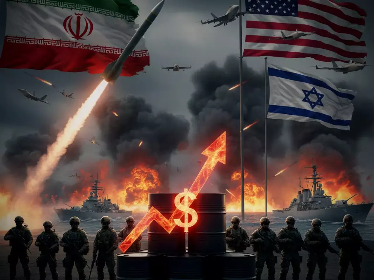 പശ്ചിമേഷ്യയില് യുദ്ധഭീതി; ഇന്ത്യയുടെ എണ്ണ വിതരണം പ്രതിസന്ധിയില് പശ്ചിമേഷ്യയില് യുദ്ധഭീതി; ഇന്ത്യയുടെ എണ്ണ വിതരണം പ്രതിസന്ധിയില്