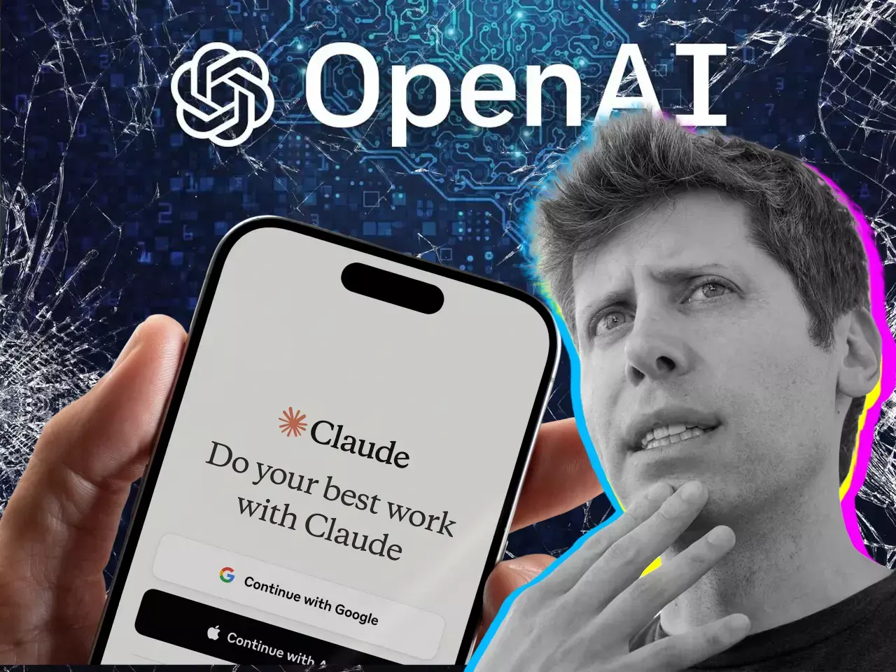 altman trapped on pentagon contract, users leave openai, call claude