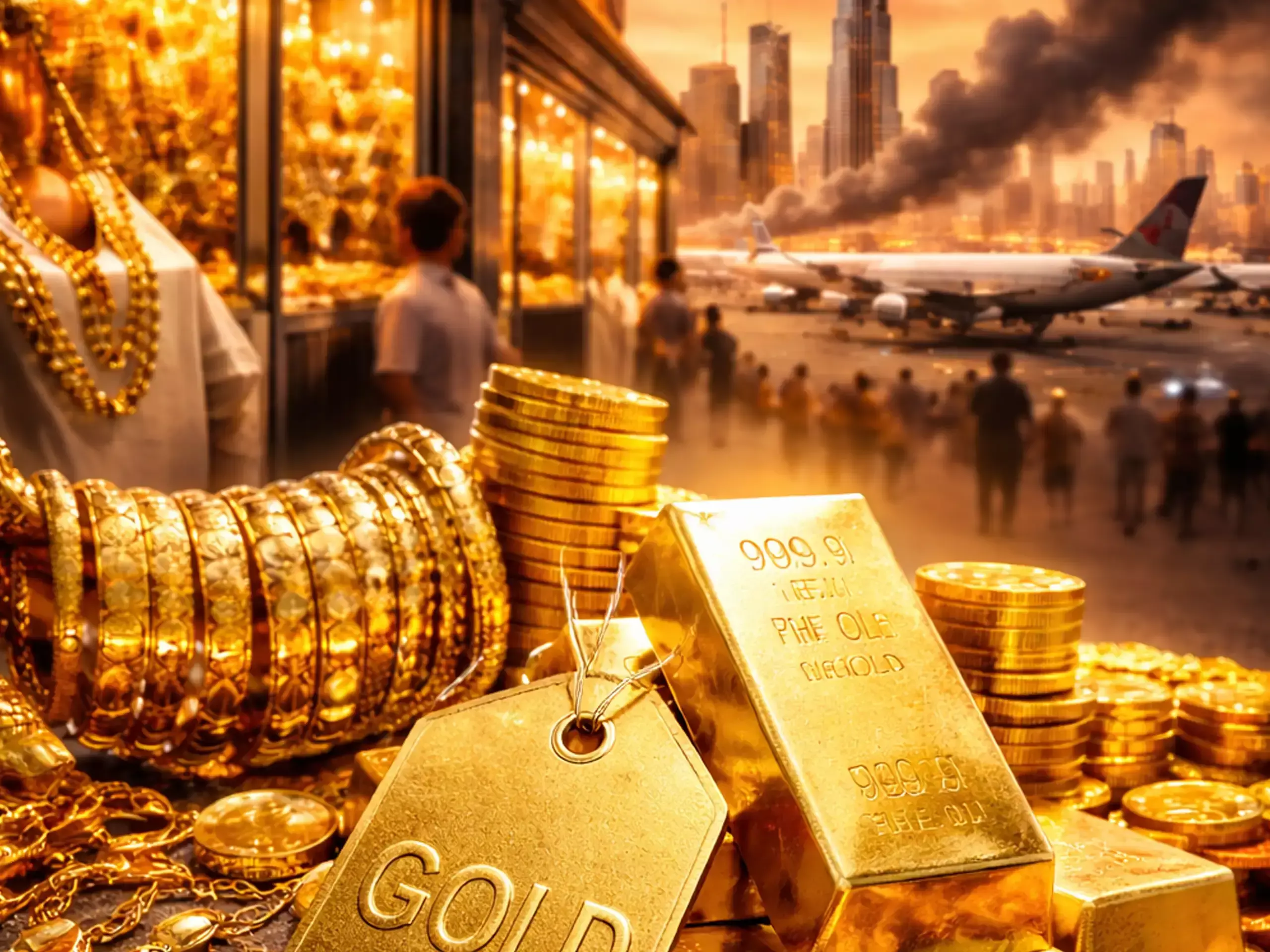 പൊന്ന് വില്‍ക്കാന്‍ പാടുപെട്ട് ദുബായ്;   ടണ്‍ കണക്കിന് സ്വര്‍ണം കുടുങ്ങി, ഇപ്പോള്‍ ഡിസ്‌കൗണ്ട്!