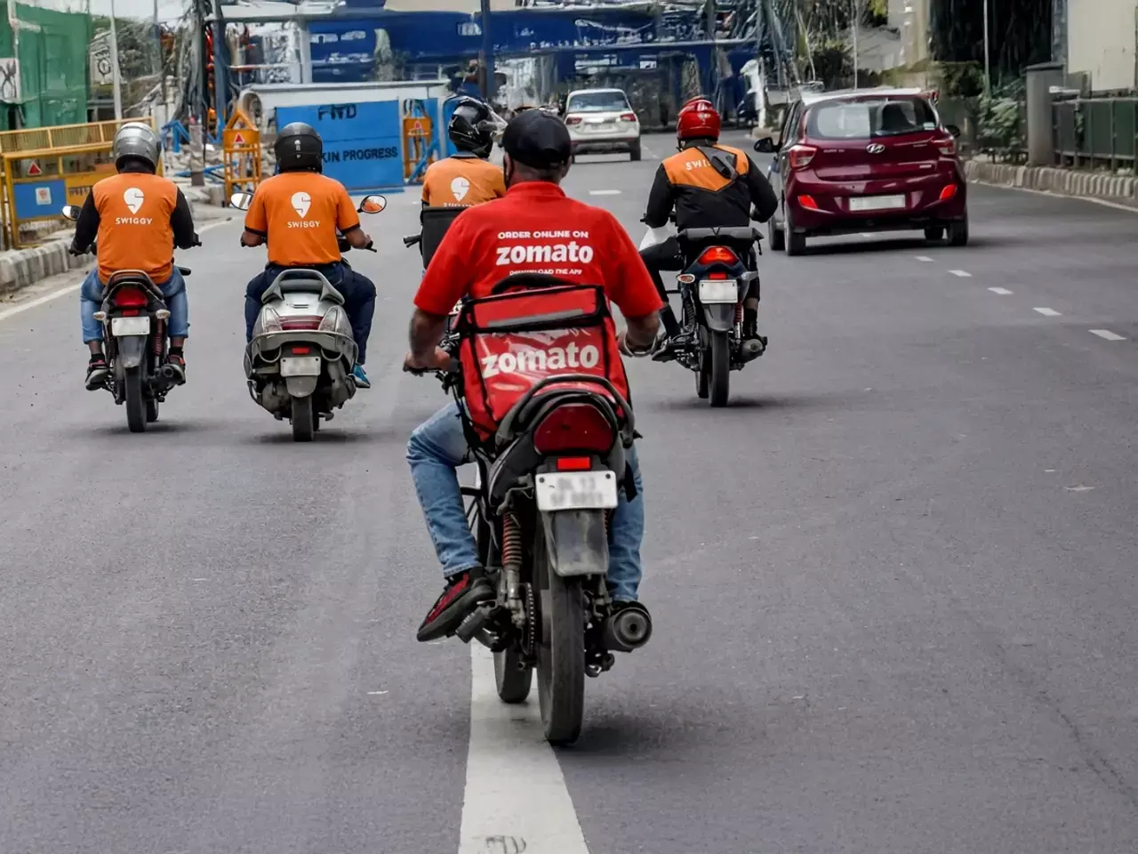 rapid growth in food delivery, ahead of swiggy and zomato