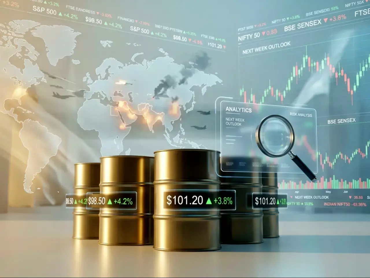 west asian crisis, crude oil prices, global trends will drive stock markets west asian crisis, crude oil prices, global trends will drive stock markets