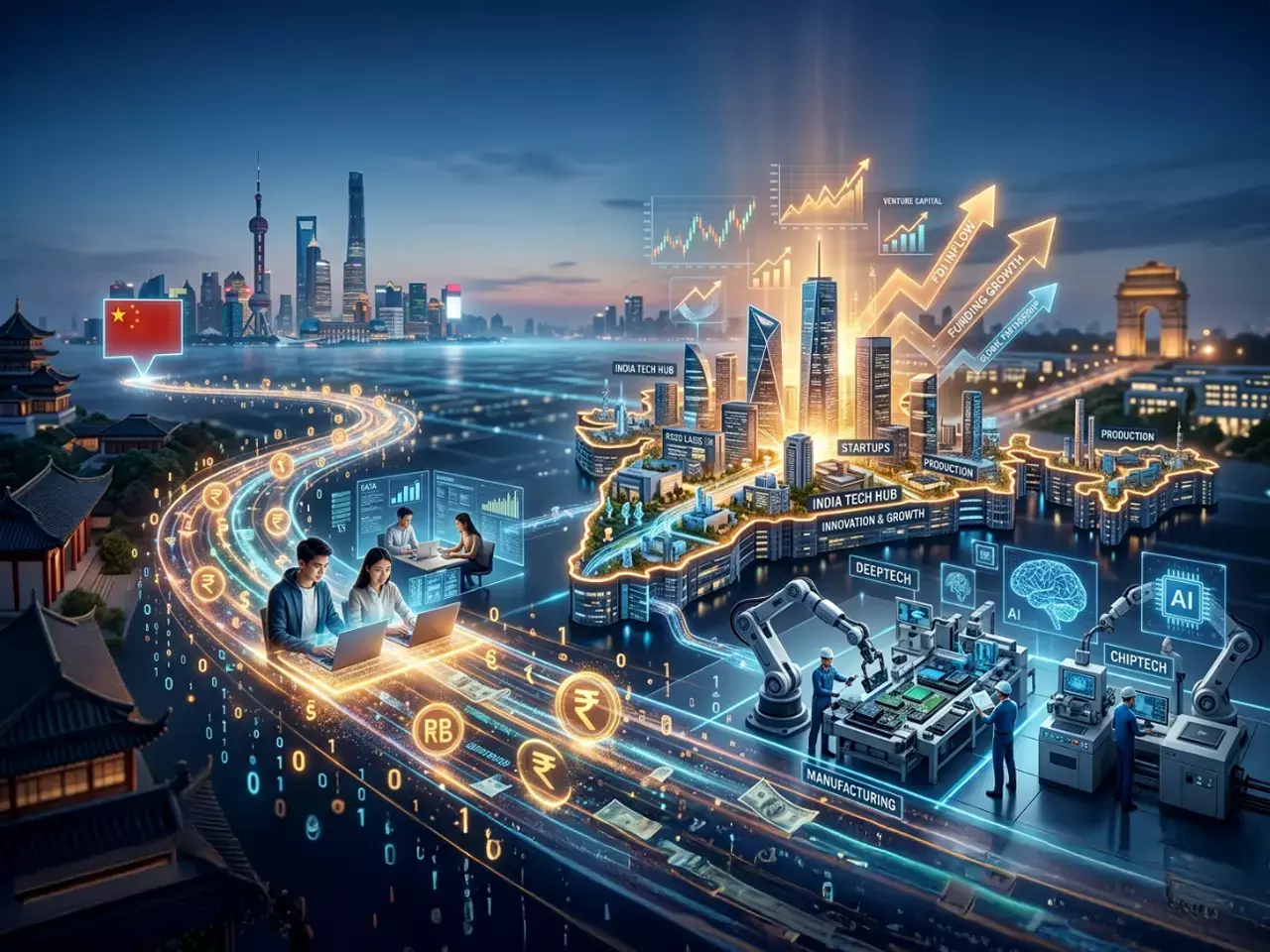 foreign investment will flow into startups