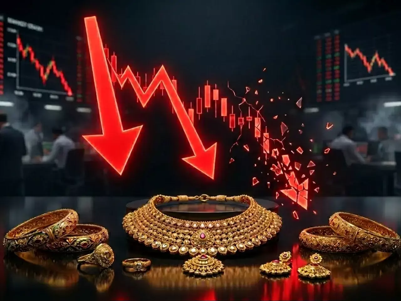 gold prices fall, down by rs 1640 today alone gold prices fall, down by rs 1640 today alone
