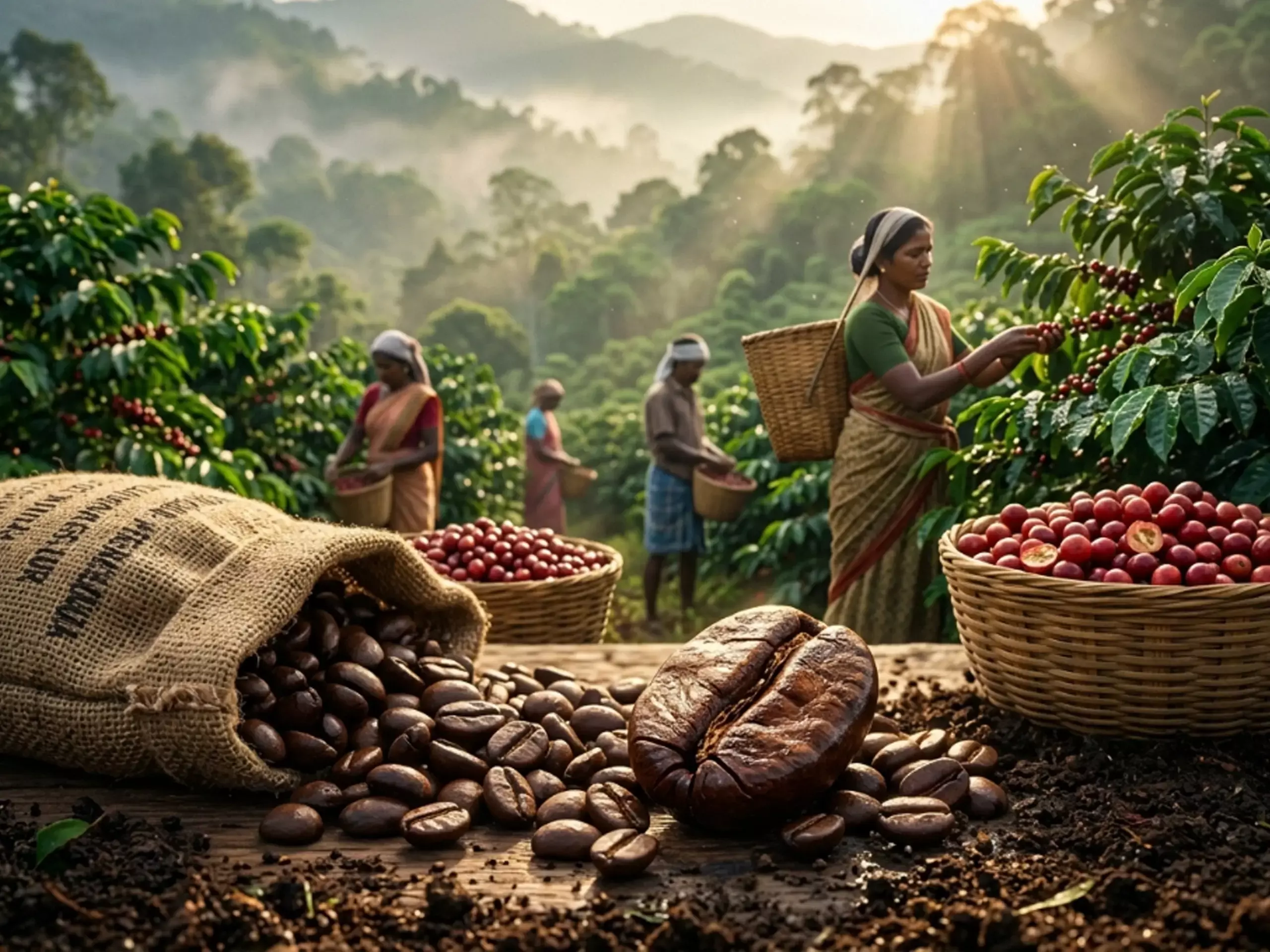 ലോകവിപണിയിലെ താരമായി ഇന്ത്യന് കാപ്പി; കയറ്റുമതിയില് 15,000 കോടിയുടെ റെക്കോര്ഡ് നേട്ടം ലോകവിപണിയിലെ താരമായി ഇന്ത്യന് കാപ്പി; കയറ്റുമതിയില് 15,000 കോടിയുടെ റെക്കോര്ഡ് നേട്ടം