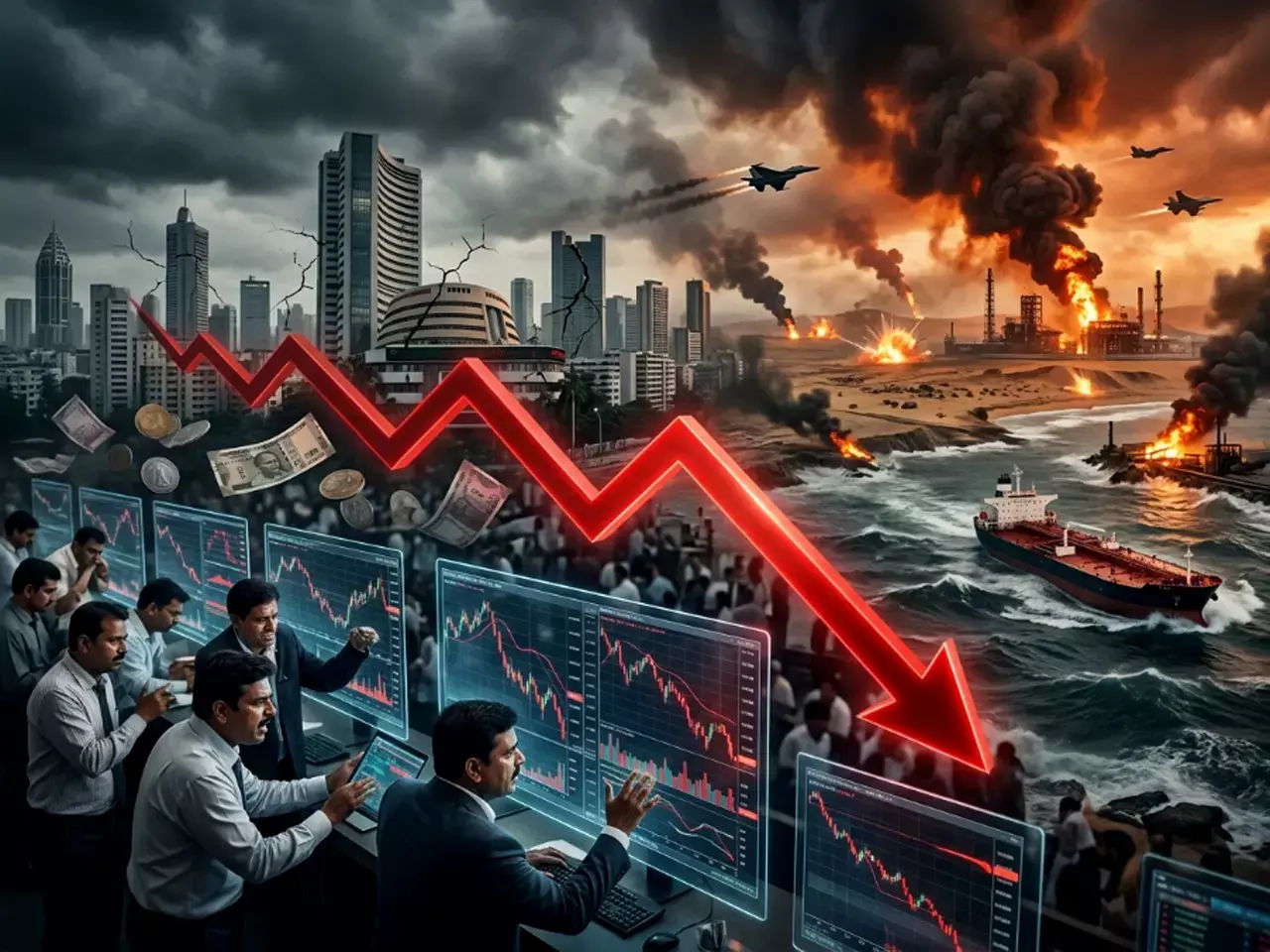 west asian crisis, setback for indian domestic market west asian crisis, setback for indian domestic market