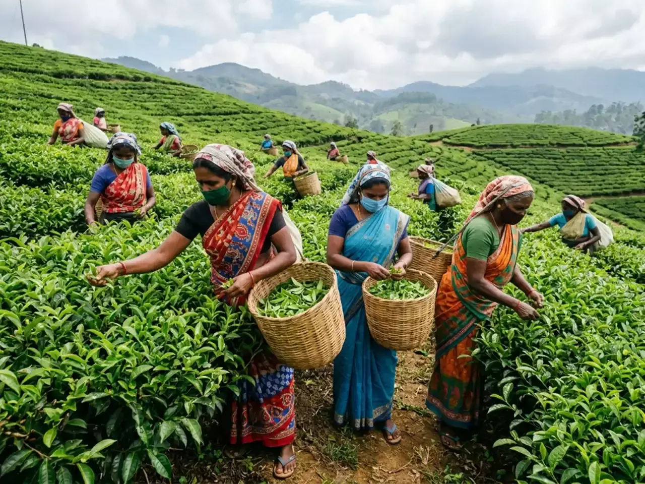 huge decline in indian tea production, cold and drought hit
