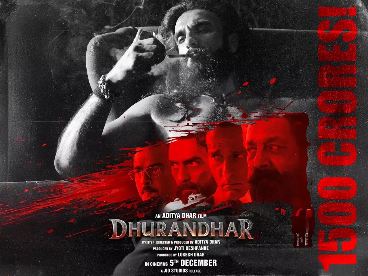 two weeks, 1500 crores, dhurandhar creates a wave at the global box office two weeks, 1500 crores, dhurandhar creates a wave at the global box office