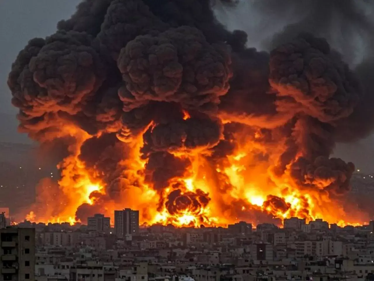 west asia is burning, heavy attacks in kuwait and abu dhabi