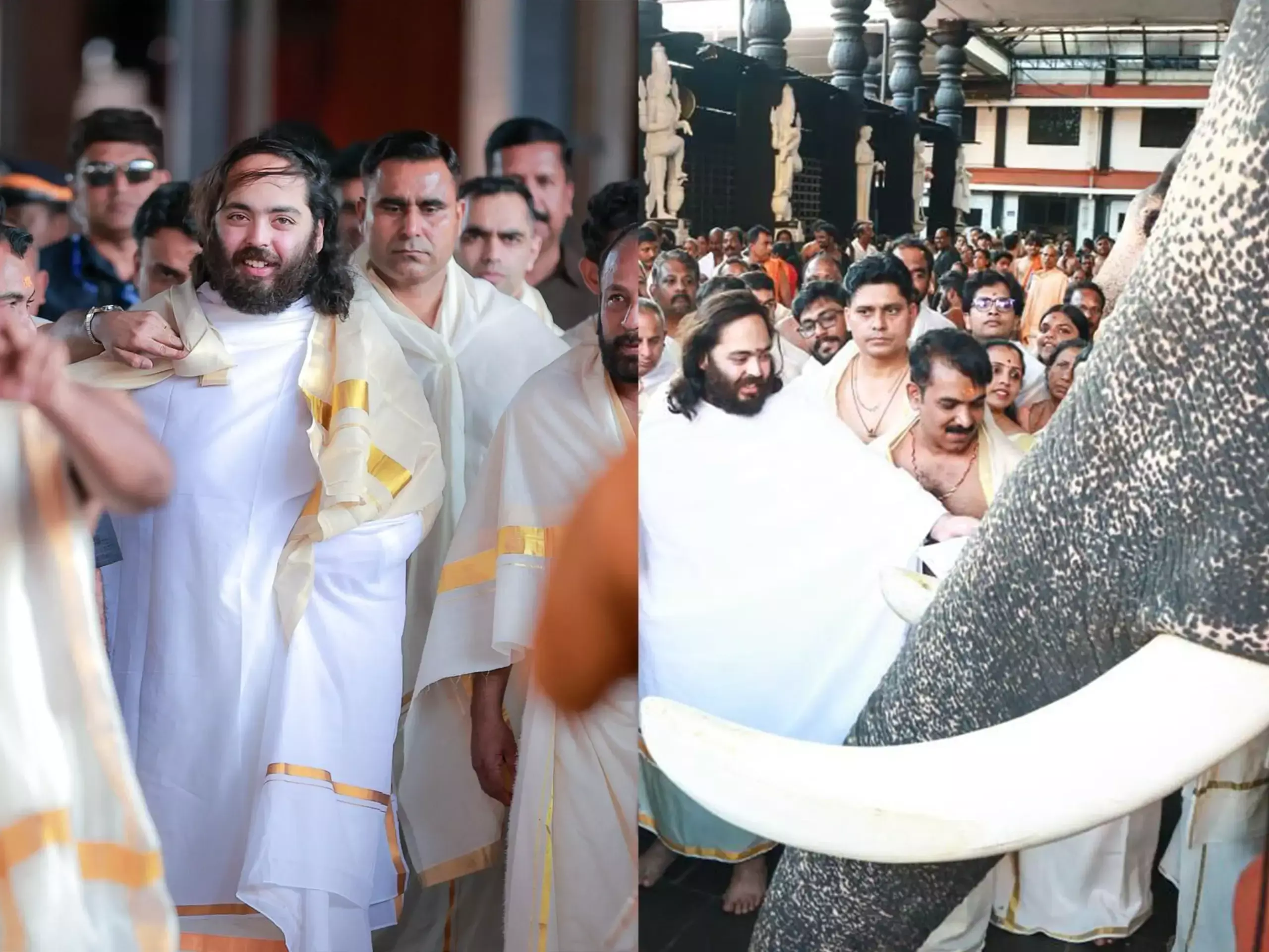 കേരളത്തിലെ ക്ഷേത്ര വിസ്മയങ്ങൾ; രാജരാജേശ്വര ക്ഷേത്രത്തിന് 15 കോടി രൂപ, ​ഗുരുവായൂരിനും സഹായവുമായി ആനന്ദ് അംബാനി