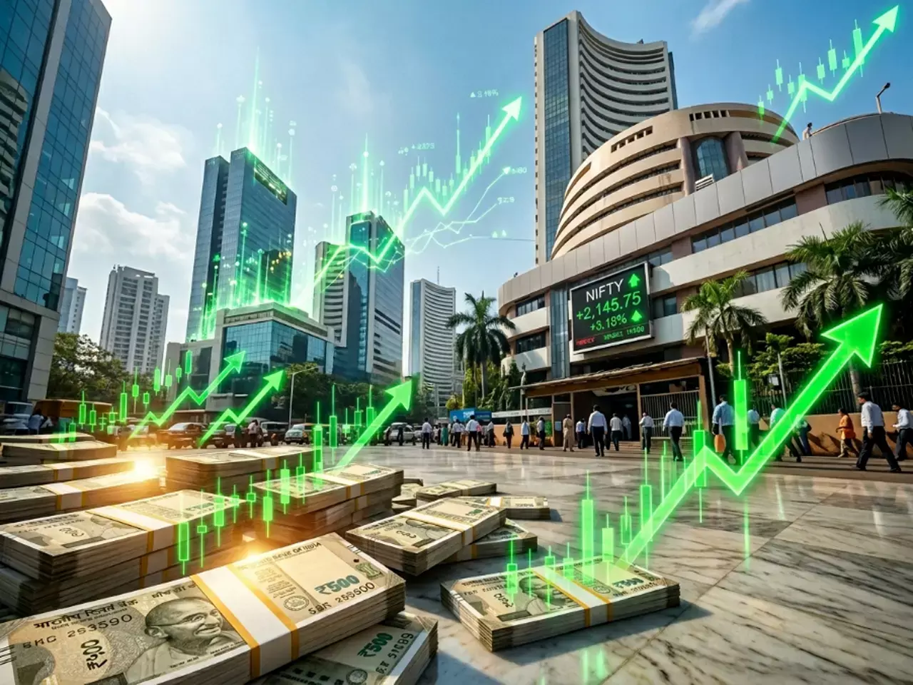 investors reaped over rs 4 lakh crore in a week, eight big companies made huge gains