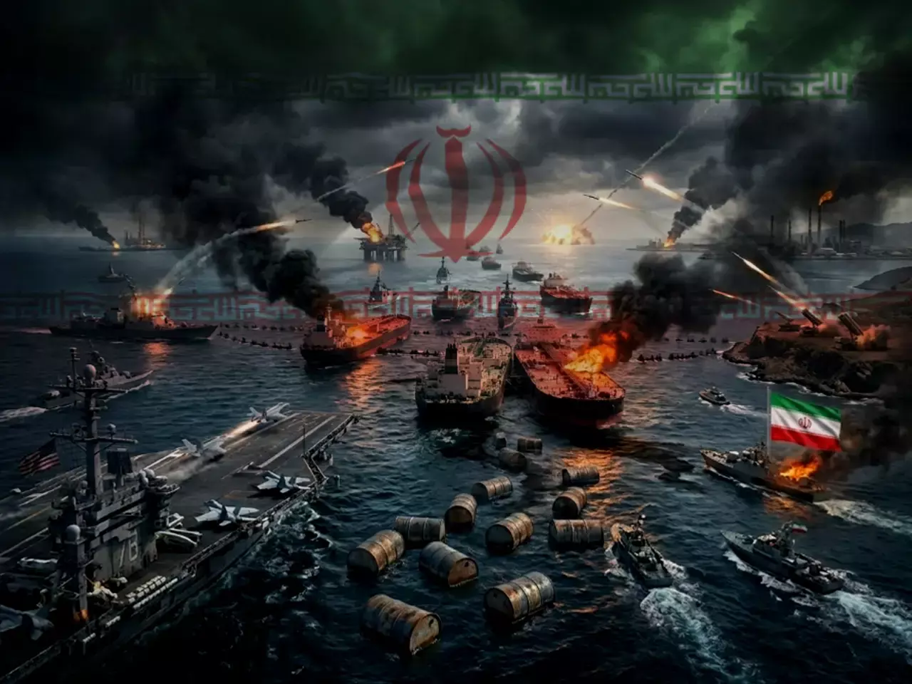 us-iran war intensifies, hormuz remains blocked, oil supply in crisis