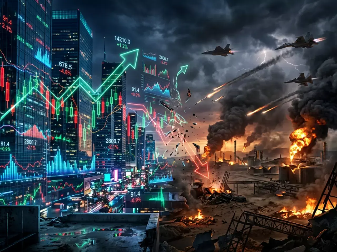 crucial week for the marke, us-iran conflict and corporate results will influence the stock market