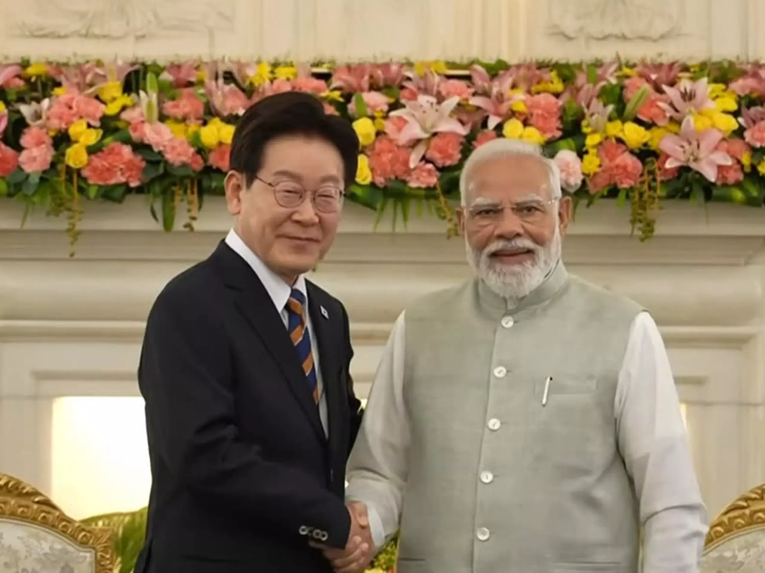 ചിപ്പുകള്‍ മുതല്‍ കപ്പലുകള്‍ വരെ; ദക്ഷിണ കൊറിയയുമായി   കൈകോര്‍ത്ത് ഇന്ത്യ, ലക്ഷ്യം 5000 കോടി ഡോളര്‍