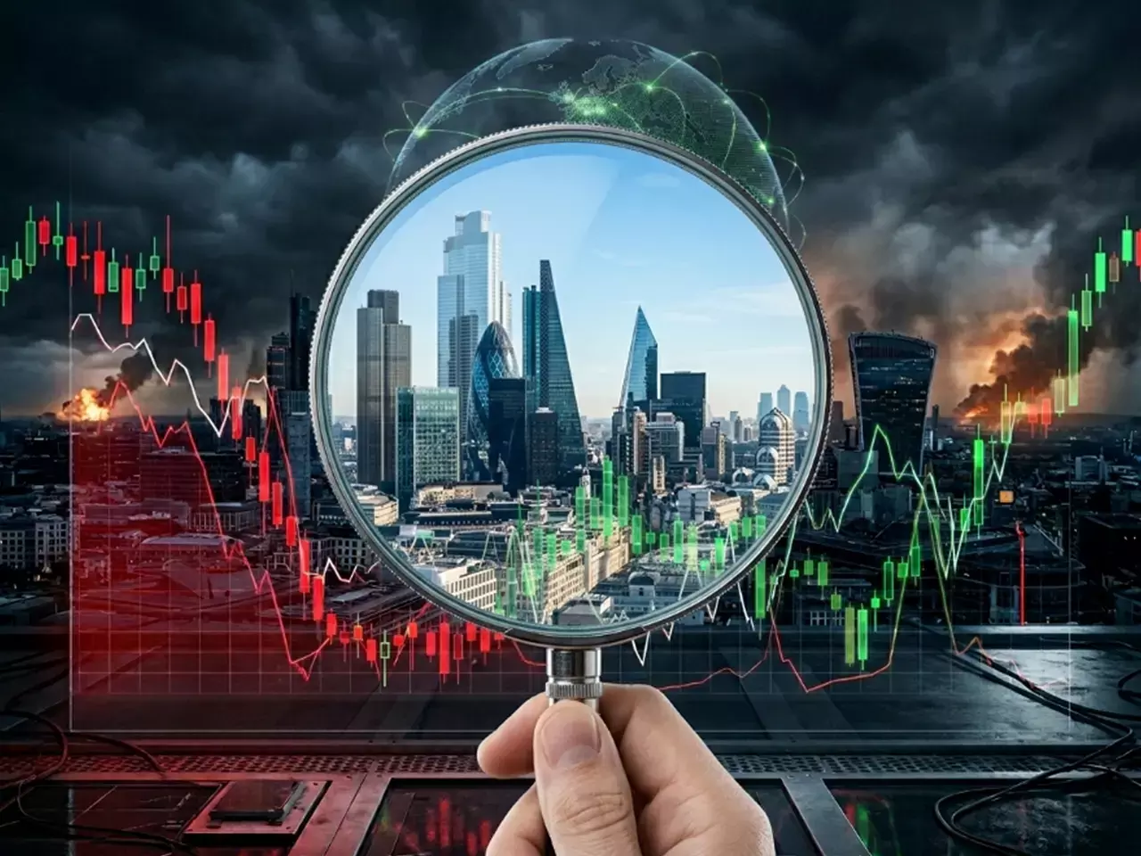 stock market on global war fears, this week will be a testing one for investors