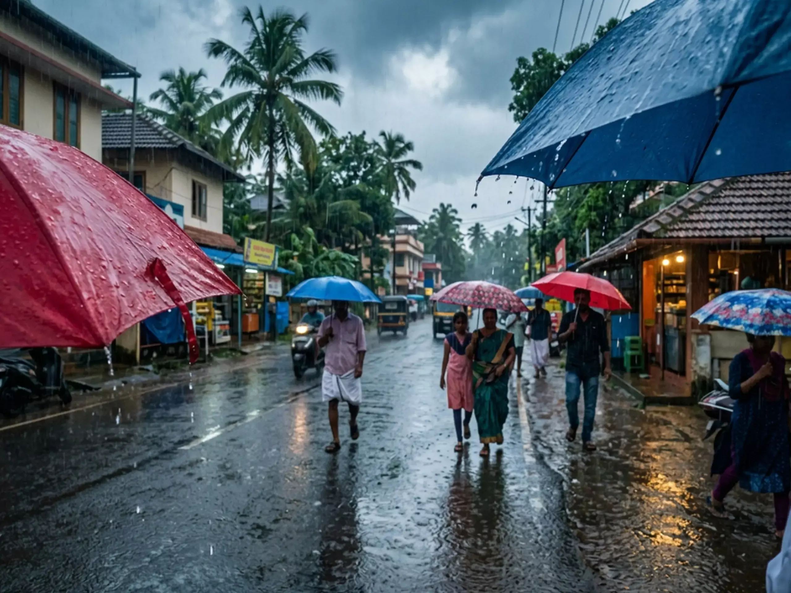 മഴയും വെയിലുമായി മെയ്മാസം; കുളിരേകാന്‍   വേനല്‍മഴ, ഒപ്പം കടുത്ത ചൂടിന്റെ ഭീഷണിയും