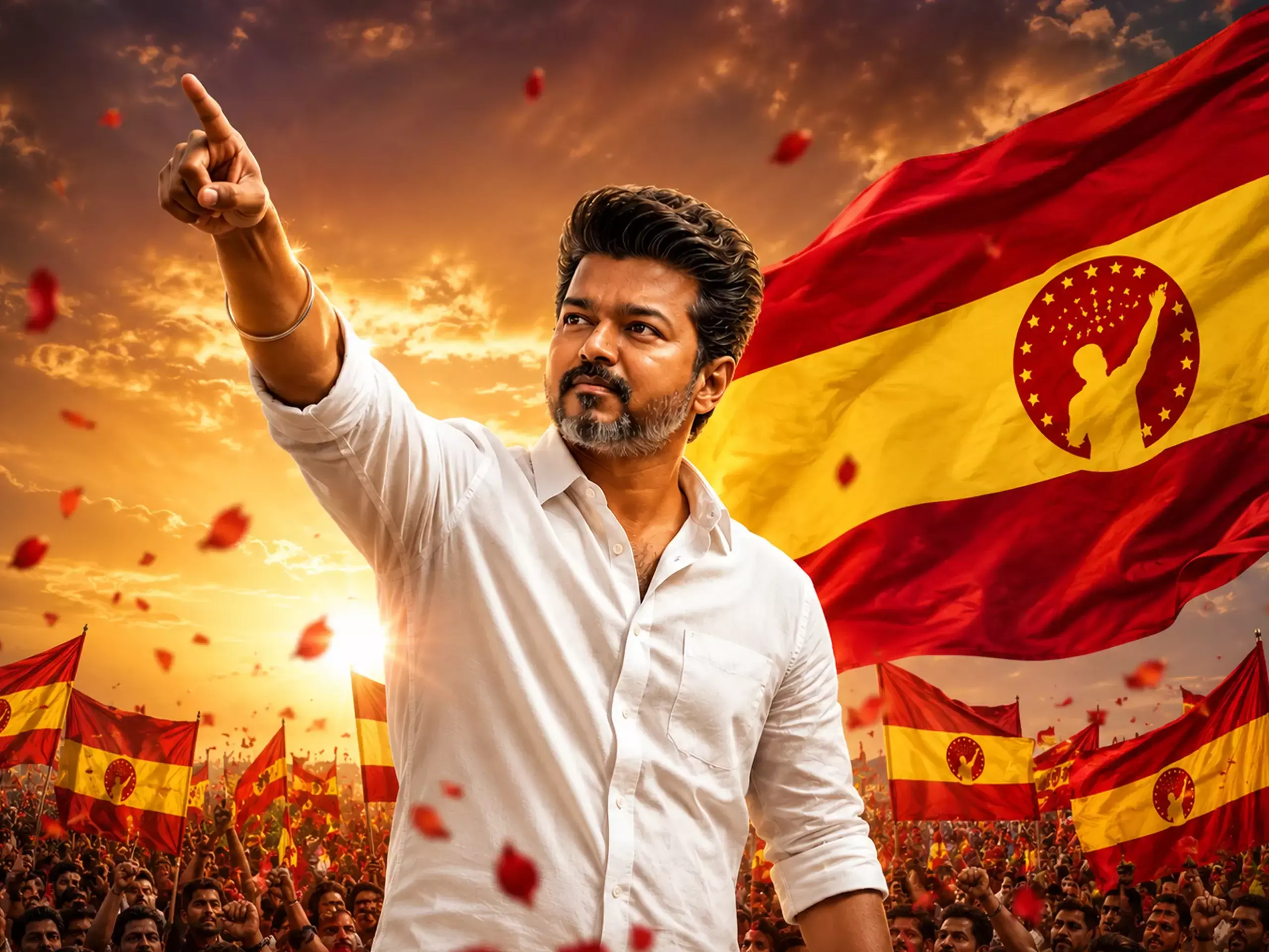 ദ്രാവിഡ രാഷ്ട്രീയത്തിന് അന്ത്യം;  തമിഴകത്ത് ഇനി ദളപതി യുഗം