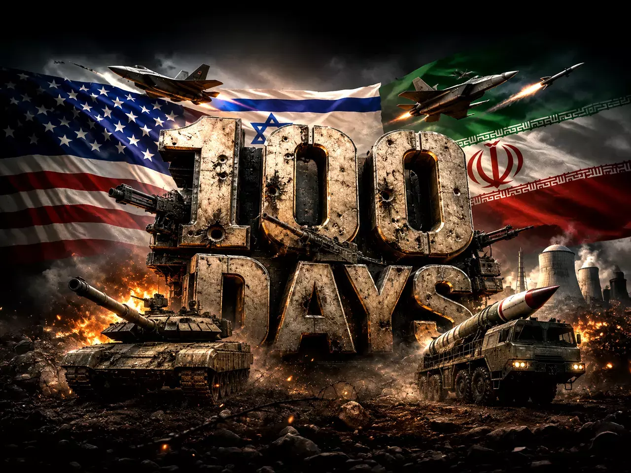 iran conflict after 100 days, west asia back on the brink of war