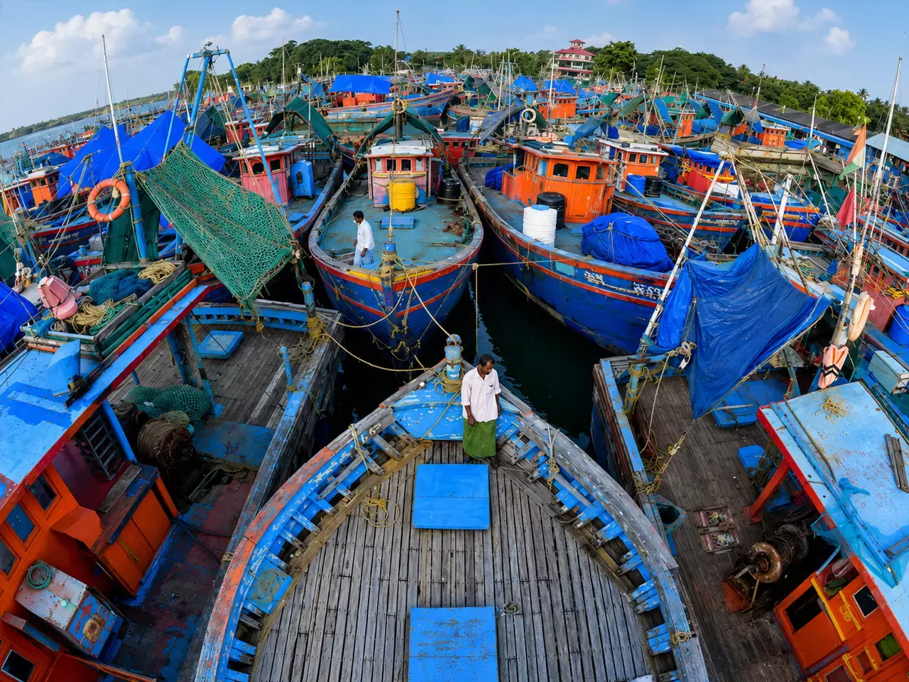 days of caution at sea, trawling ban from midnight today