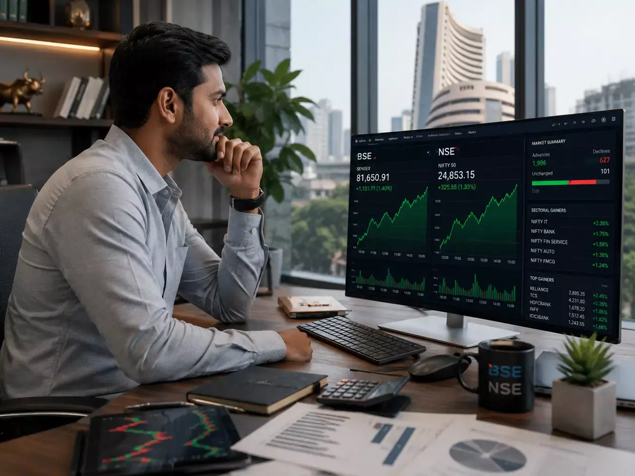 stock market closing news