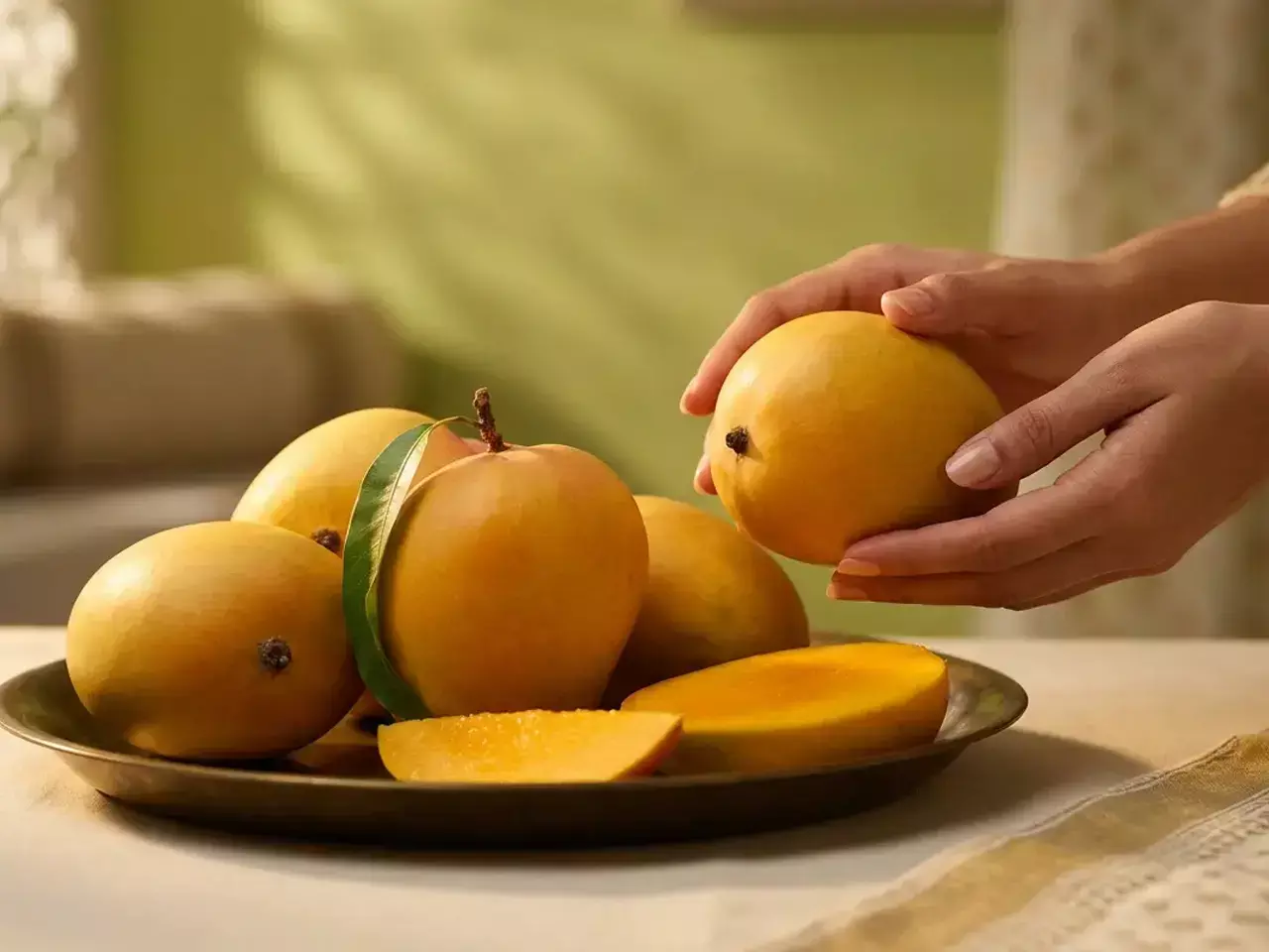 alphonso and banganapalli in washington, huge crowd for indian mango fest