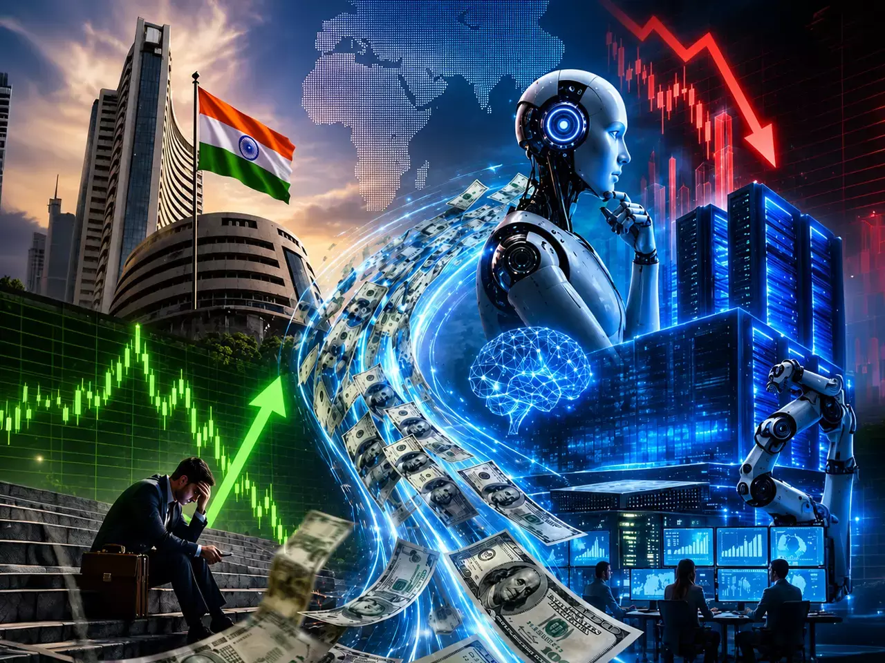 farewell to the ai wave, global investors return to india farewell to the ai wave, global investors return to india