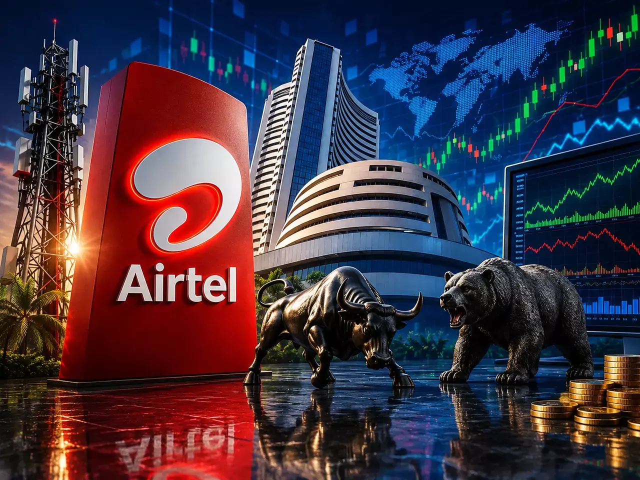six companies made huge gains, rs 1 lakh crore flowed in, airtel shines