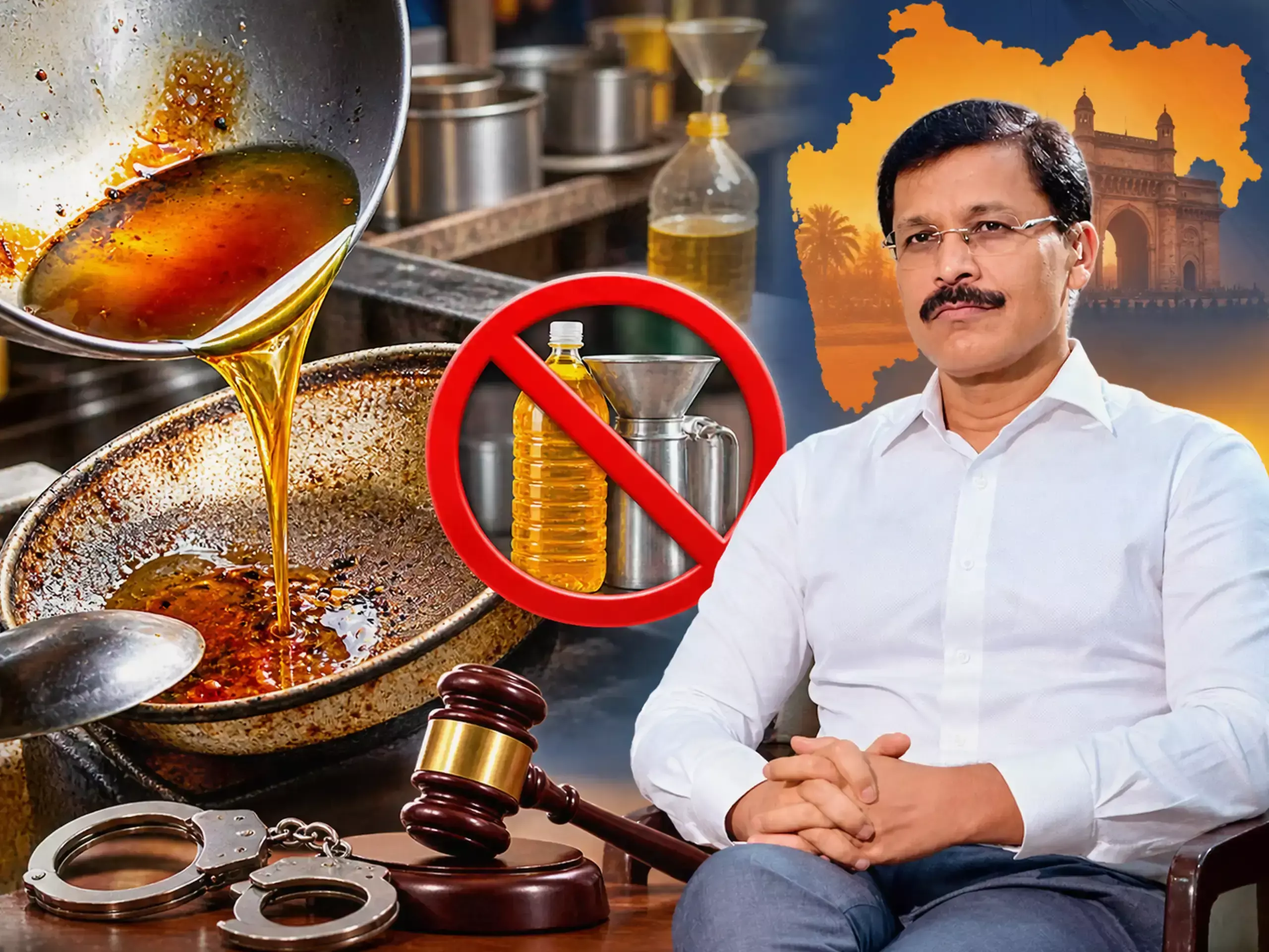 മഹാരാഷ്ട്രയില് ലൂസ് ഓയില് വില്പന നിരോധിച്ചു; ലംഘിച്ചാല് ഏഴ് വര്ഷം വരെ തടവ്, പിഴ പത്ത് ലക്ഷം മഹാരാഷ്ട്രയില് ലൂസ് ഓയില് വില്പന നിരോധിച്ചു; ലംഘിച്ചാല് ഏഴ് വര്ഷം വരെ തടവ്, പിഴ പത്ത് ലക്ഷം
