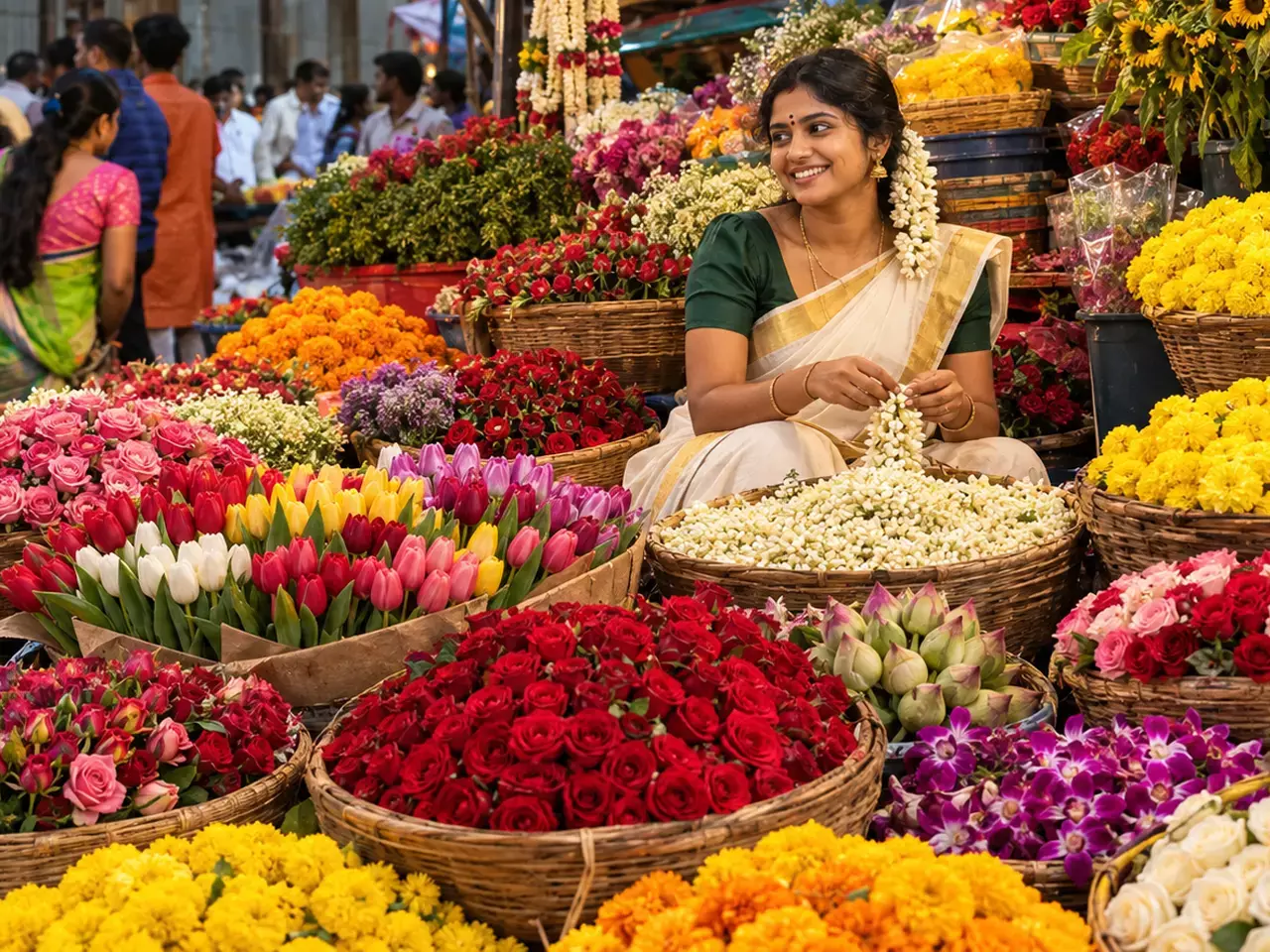 a multi-crore bloom, indian flower market set to reach ₹793 billion a multi-crore bloom, indian flower market set to reach ₹793 billion