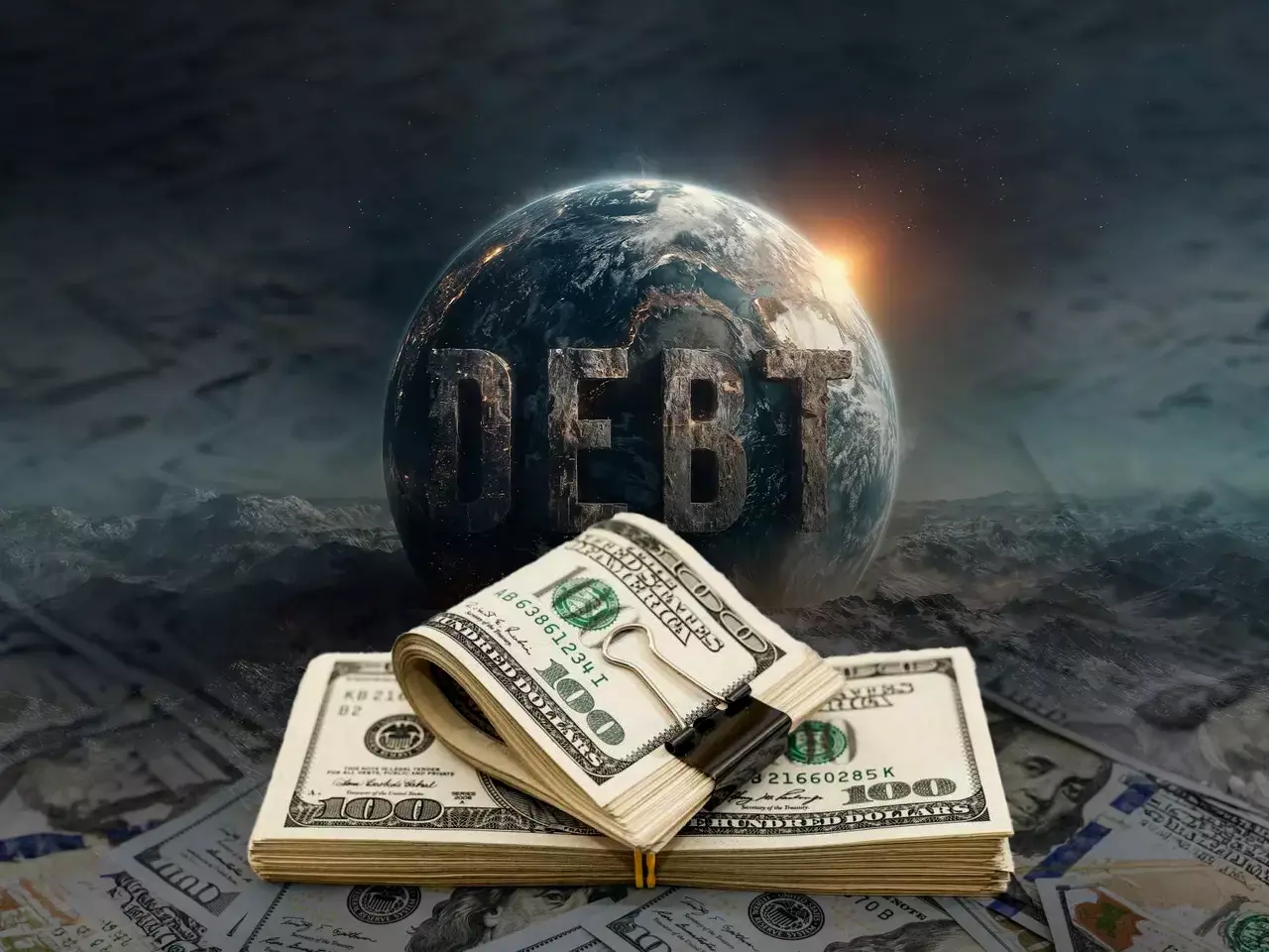global debt surpasses $365 trillion, a record surge that has stunned the world
