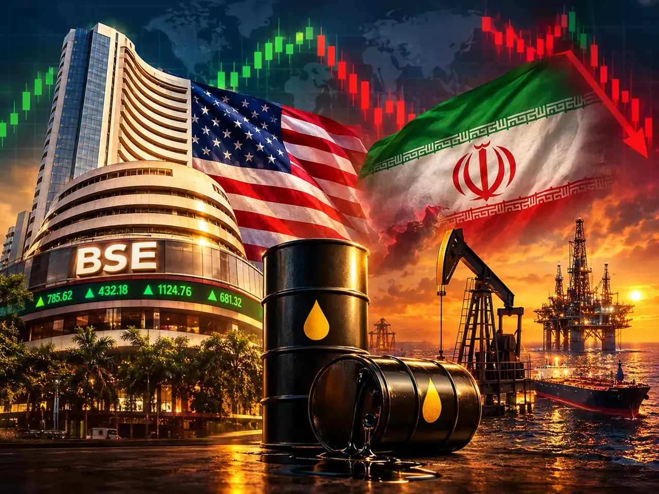 crucial test for the market this week, oil prices and us-iran talks are decisive