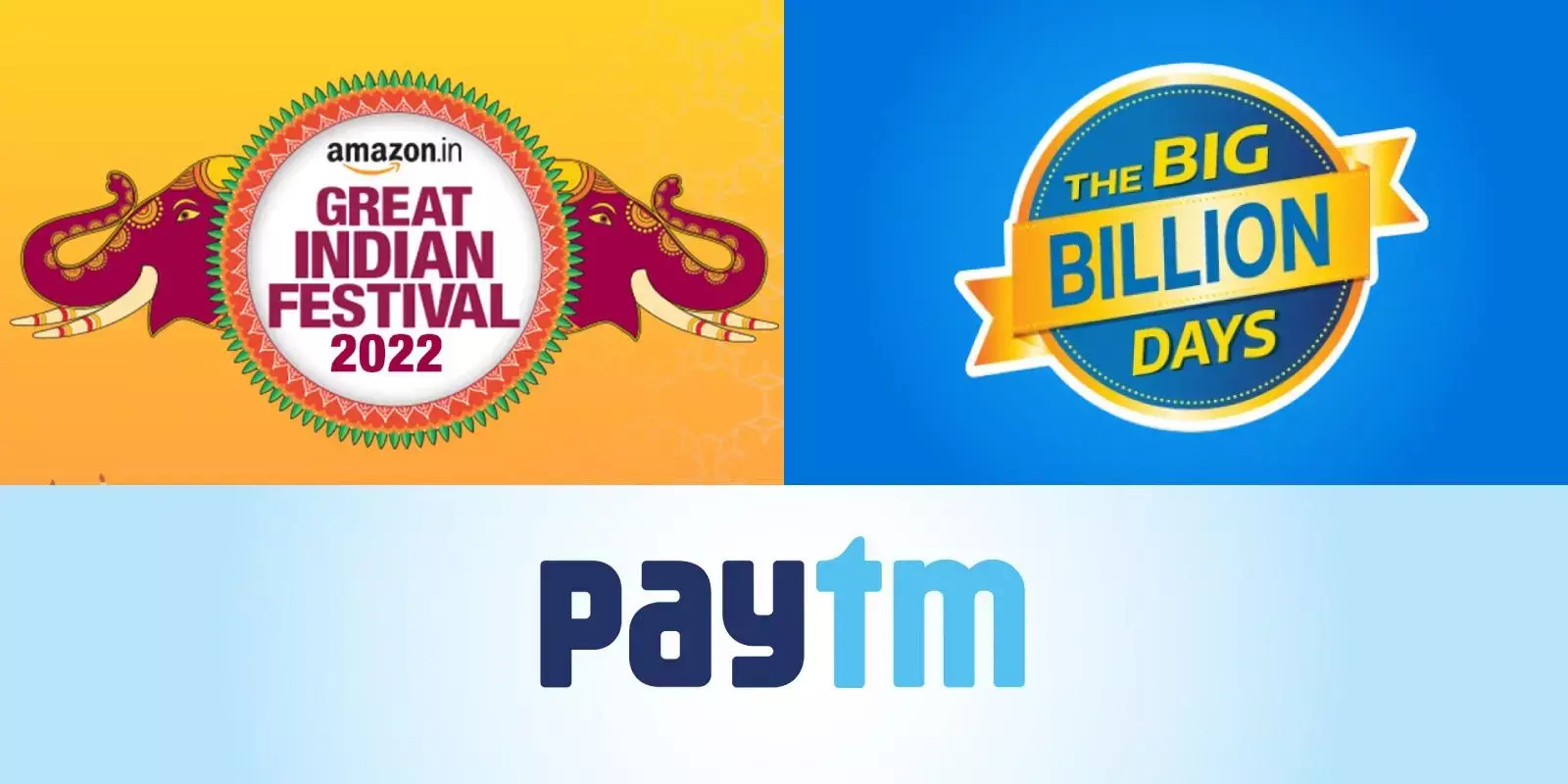 ഗ്രേറ്റ് ഇന്ത്യന്‍ ഫെസ്റ്റിവല്‍ Vs ബിഗ് ബില്യണ്‍ ഡേയ്‌സ്: ദീപാവലിയില്‍ ഓഫര്‍ മഴയുമായി ആമസോണും ഫ്‌ളിപ്കാര്‍ട്ടും