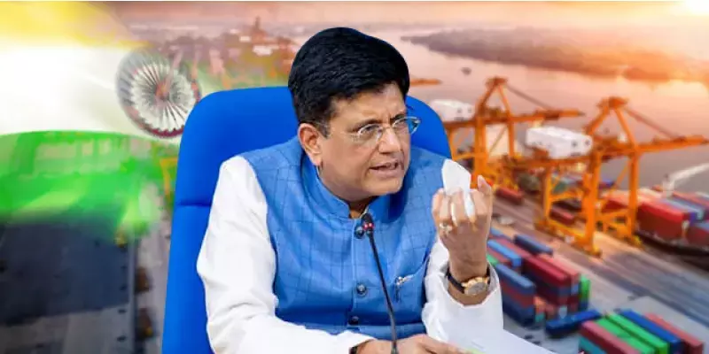 വ്യാപാരക്കമ്മി ഉയർന്നെങ്കിലും, കയറ്റുമതി വളര്‍ച്ച രേഖപ്പെടുത്തും: പിയൂഷ് ഗോയല്‍