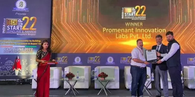 മലയാളി സ്റ്റാർട്ടപ്പിന് അംഗീകാരം മലയാളി സ്റ്റാർട്ടപ്പിന് അംഗീകാരം