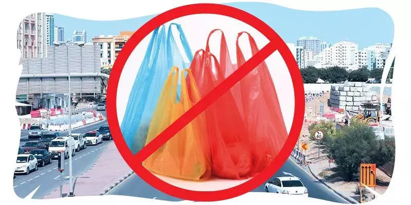 2023 മുതല്‍ പ്ലാസ്റ്റിക് ബാഗുകള്‍ പൂര്‍ണമായും നിരോധിക്കുമെന്ന് അജ്മാന്‍