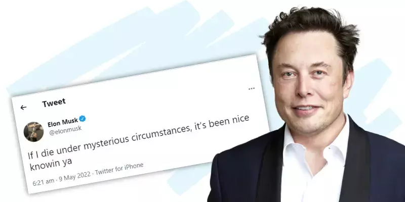 ഞാന്‍ ദുരൂഹ സാഹചര്യത്തില്‍ മരിച്ചാൽ: ട്വീറ്റ് മസ്‌കിന്റെ പ്രവചനമോ ?