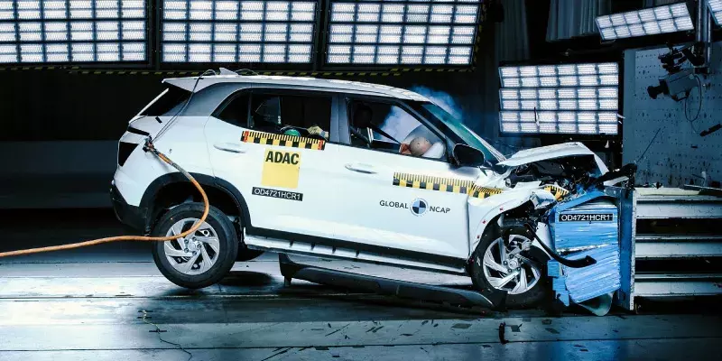 ഹ്യുണ്ടായ് ക്രെറ്റക്കും ഐ 20ക്കും ത്രീ-സ്റ്റാര്‍ സേഫ്റ്റി റേറ്റിംഗ്