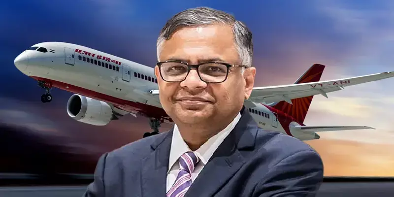 ടാറ്റ സണ്‍സ് മേധാവി എന്‍ ചന്ദ്രശേഖരന്‍ എയര്‍ ഇന്ത്യ ചെയര്‍മാന്‍