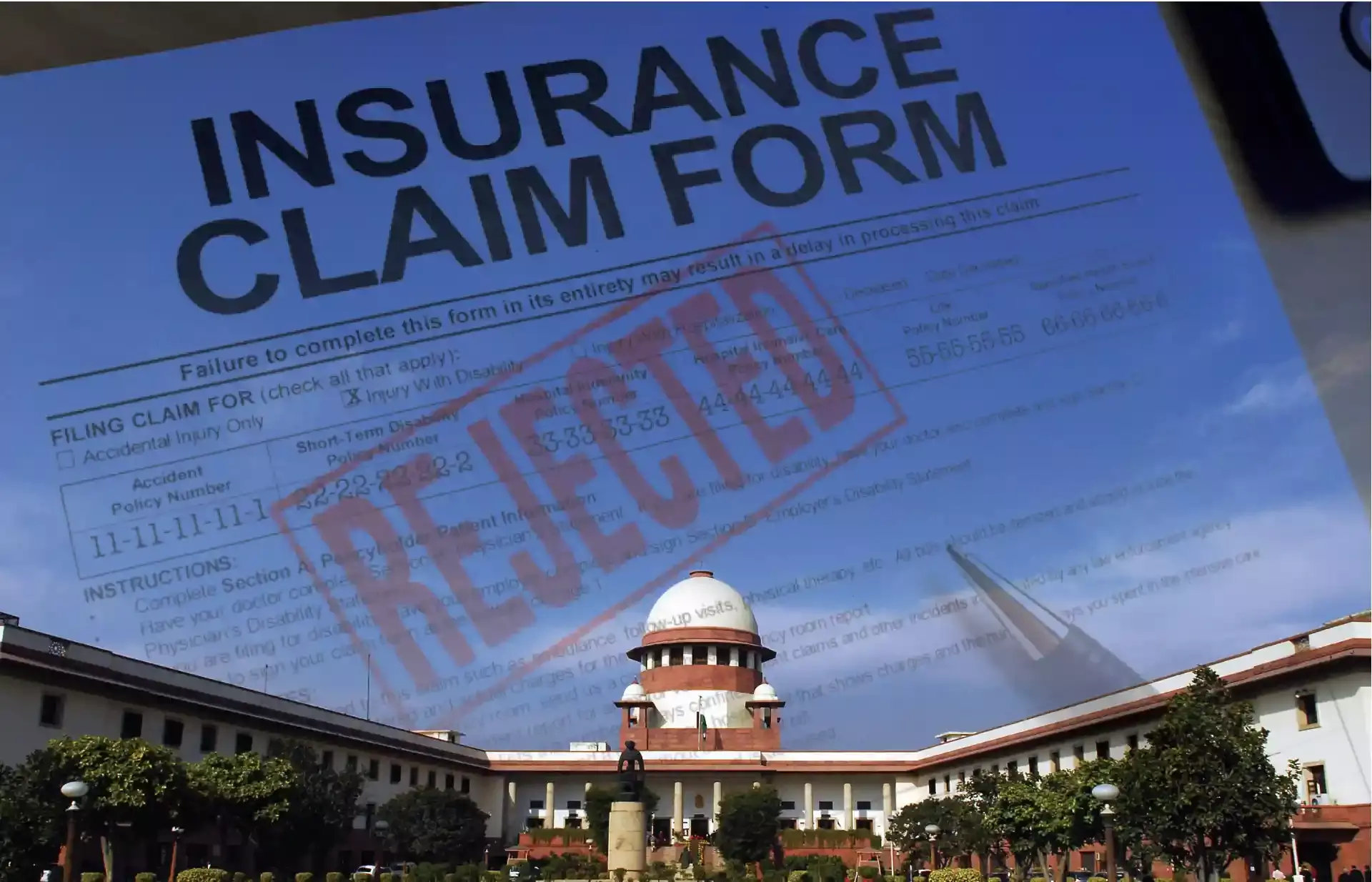 രോഗ വിവരം മറച്ചുവയ്ക്കുന്നത് ക്ലെയിം നിരസിക്കാന്‍ മതിയായ കാരണമല്ല, സുപ്രീം കോടതി