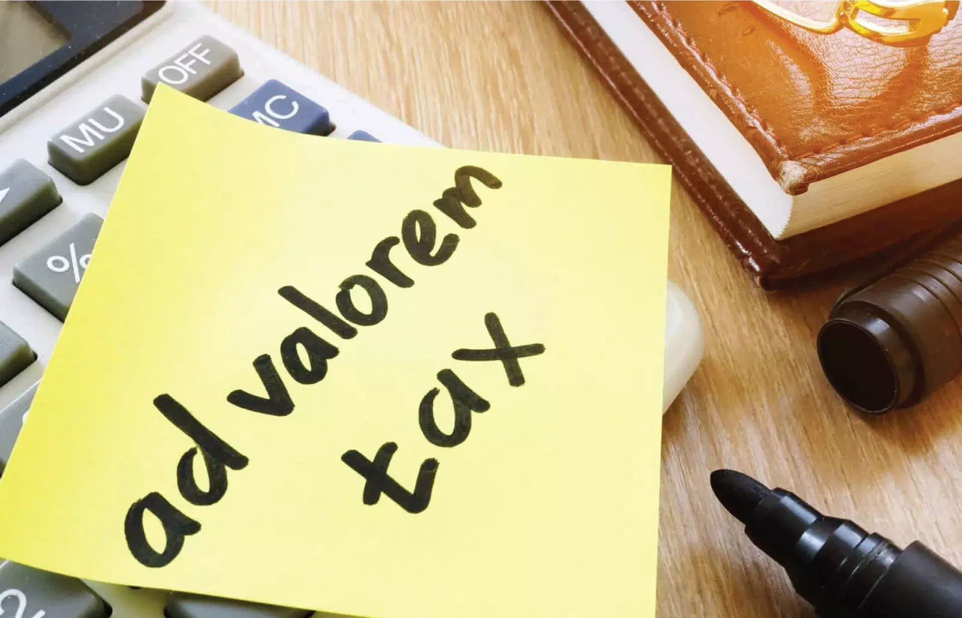 വിലയെ ആധാരമാക്കുന്ന അഡ് വലോറം ടാക്‌സ്‌