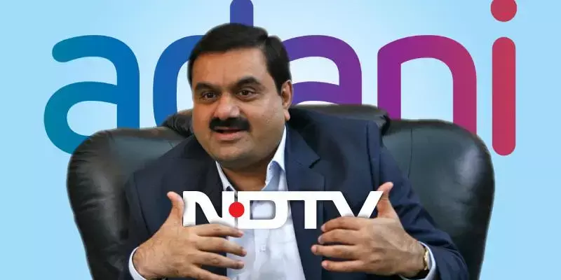 adani group and ndtv merger
